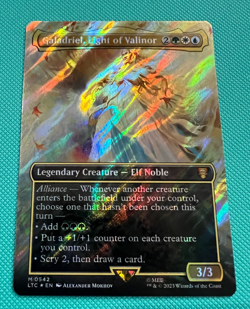 Galadriel, Light of Valinor Surge Foil - Lord of the Rings - MTG - NM - Image 1