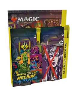 MTG March of the Machine THE AFTERMATH COLLECTOR Booster Box - Sealed - Image 1