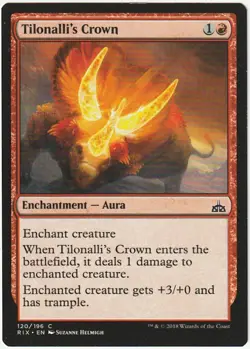 Tilonalli's Crown (120) - Rivals of Ixalan 2018 - English - Common - MTG - Image 1
