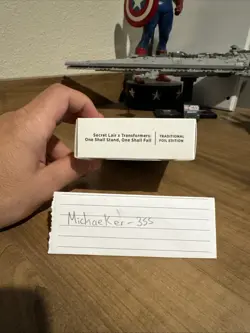 MTG Secret Lair x Transformers: One Shall Stand, One Shall Fall Foil Sealed - Image 1