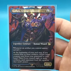 MTG Final Fantasy, Golbez, Crystal Collector 0395 - Borderless - Non-Foil - Image 3