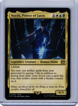 Noctis, Prince Of Lucis - #235 - Final Fantasy Magic the Gathering MTG - Image 1