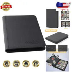 9 Pocket Card Binder - Zip Closure for 540 TCG/MTG Collector Cards - Image 1