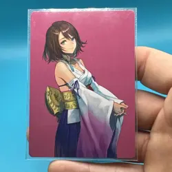 Yuna, Hope of Spira Art Card - Art Series: FINAL FANTASY NM MTG - Image 3