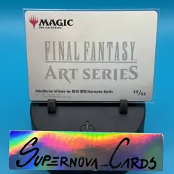 Nibelheim Aflame - Art Series 35/53 - Final Fantasy MTG - Art Card NM - Image 2