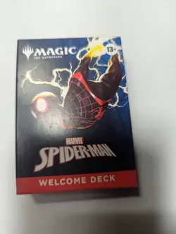 2025 SDCC EXCLUSIVE MAGIC THE GATHERING SPIDER MAN WELCOME DECK CARDS mtg Miles - Image 1