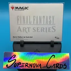 MTG -GOLD STAMP Barret Wallace Signature Art Series - Final Fantasy (8/53) - Image 2