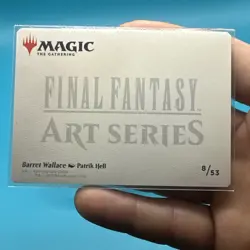 MTG -GOLD STAMP Barret Wallace Signature Art Series - Final Fantasy (8/53) - Image 4