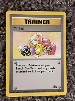 Mr. Fuji Fossil Pokemon #58/62 Uncommon - Image 1
