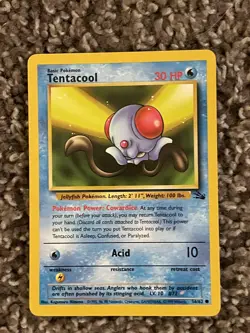Tentacool Fossil Pokemon #56/62 Common - Image 1