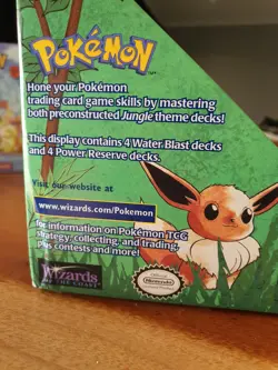 Factory Sealed Pokemon Water Blast & Power Reserve Theme Deck W/ Display Jungle - Image 5