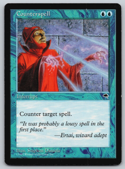 Counterspell Tempest PLD Blue Common MAGIC THE GATHERING MTG CARD - Image 1