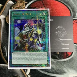 Yugioh Small World RA01-EN067 Quarter Century Secret Rare 1st Ed NM - Image 1