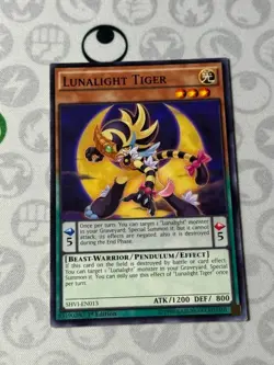 Lunalight Tiger - SHVI-EN013 - Common (NM) - Yugioh - Image 1