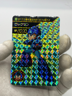 Bandai Carddass Mega Man 6 Prism Card No.127 Rockman CAPCOM Japan Vintage 1994 - Image 3