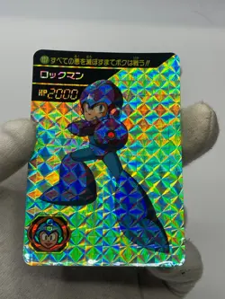 Bandai Carddass Mega Man 6 Prism Card No.127 Rockman CAPCOM Japan Vintage 1994 - Image 4