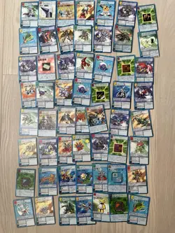Lot of 105 BANDAI Japanese TCG CCG Old Digimon Card bulk sale G55900 - Image 2