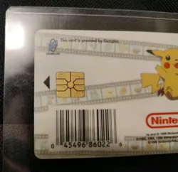 Ultra Rare 1999 Snorlax Pokemon Snap Gemplus Smart Card - Super Rare Original T - Image 3