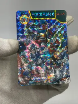 1995 Bandai Carddass Mega Man X3 Prism Card No.90 Rockman CAPCOM Japan Vintage H - Image 2
