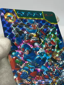 1995 Bandai Carddass Mega Man X3 Prism Card No.90 Rockman CAPCOM Japan Vintage H - Image 4
