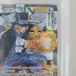Sabo Comic Parallel OP04 083 PSA10 One Piece Card Rare Kingdom of Deceit - Image 3