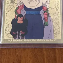 1998 Dragon Ball Z Trading Card Piccolo Gold Foil Series 2 - Image 2