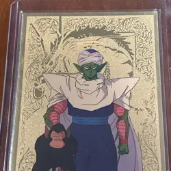 1998 Dragon Ball Z Trading Card Piccolo Gold Foil Series 2 - Image 3