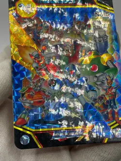 1993 Bandai Carddass Mega Man X Prism Card No.5 | Rockman CAPCOM Japan Vintage H - Image 3