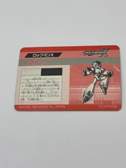 1993 Bandai Carddass Mega Man X Prism Card No.5 | Rockman CAPCOM Japan Vintage H - Image 4