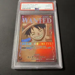 Monkey D Luffy PSA10 SP ST01 012 SR One Piece Card Collector Rare Japan - Image 1