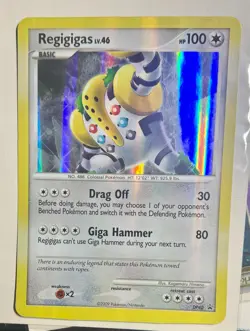 2009 Pokemon Regigigas DP40 JUMBO Holo Oversized Promo Card - Image 1