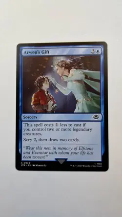MTG LOTR Arwen's Gift #039 Tales of Middle-Earth Magic the Gathering Unplayed - Image 1