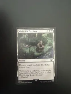 Claim the Precious Universes Beyond: the Lord of the Rings Mtg Common 81 - Image 1