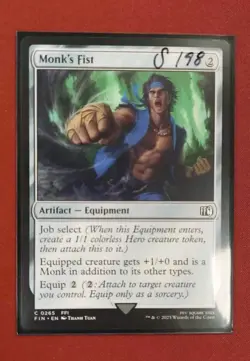 Monk's Fist - 265 - FIN - NM - MTG Magic the Gathering - Image 1