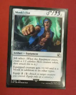Monk's Fist - 265 - FIN - NM - MTG Magic the Gathering - Image 1