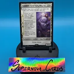 Summon: Good King Mog XII - FINAL FANTASY COMMANDER - FIC 0026 NM - MTG Magic - Image 1