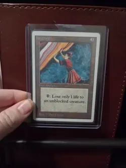 re mtg forcefield, white border unlimited edition art by Dan Frazier - Image 3