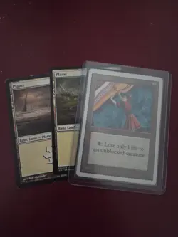 re mtg forcefield, white border unlimited edition art by Dan Frazier - Image 4