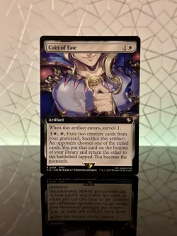 Coin of Fate #0104 FIC R (Extended Art) (Non-Foil) - MTG Final Fantasy - Image 1