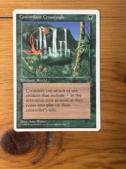 MTG - Magic the Gathering - Concordant Crossroads - Chronicles * NM- * - Image 1