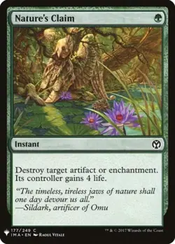 Nature's Claim - Near Mint MTG Mystery Booster - Image 1