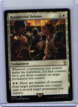 Resourceful Defense English Magic the Gathering MTG Commander Final Fantasy - Image 1