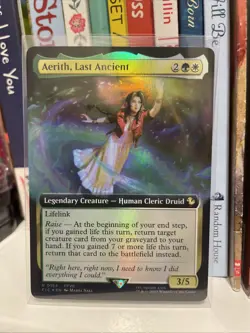 Aerith, Last Ancient Extended Art Foil - FIC 0163 NM - MTG Magic - Image 1