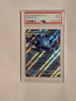 Pokemon TCG: Kingdra ex 012/064 Sv: Shrouded Fable Holo Double Rare PSA 9 - Image 1