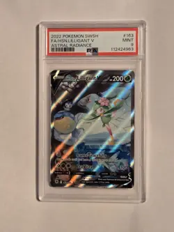 Pokemon TCG Hisuian Lilligant V Astral Radiance 163/189 Holo Alt Art PSA 9 - Image 1
