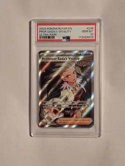 2023 Pokemon TCG: Professor Sada’s Vitality 239 Paradox Rift Ultra Rare PSA 10 - Image 1