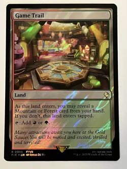 Game Trail Surge Foil Commander: Final Fantasy MTG 0398 Rare - Image 1
