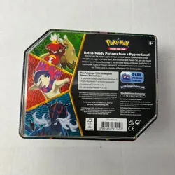 Pokemon TIN ONLY 2022 Divergent Powers Collectible Hisuian Samurott V - Image 2