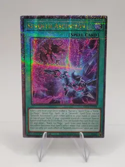 *** SEVENTH ASCENSION *** QUARTER CENTURY SECRET RARE RA04-EN098 YUGIOH! - Image 1