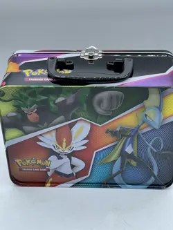 Pokemon Collectors Tin Metal Trading Card Lunch Box - Image 3